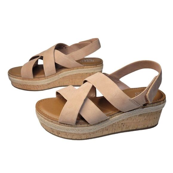 FRANCO SARTO NESSA ESPADRILLE WEDGE SANDAL (Size 11M) - Picture 4 of 10